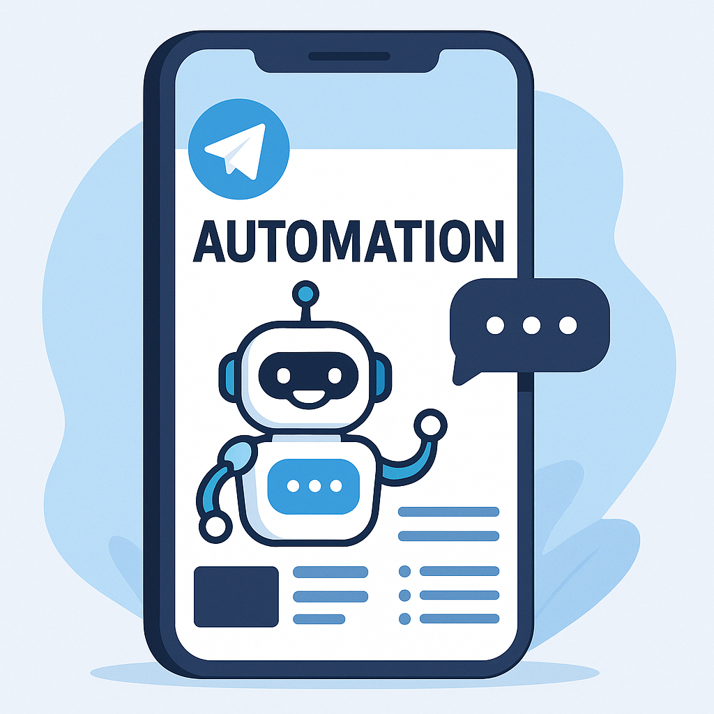 תמונה של פלאפון עם מסך שמציג בוטים לטלגרם